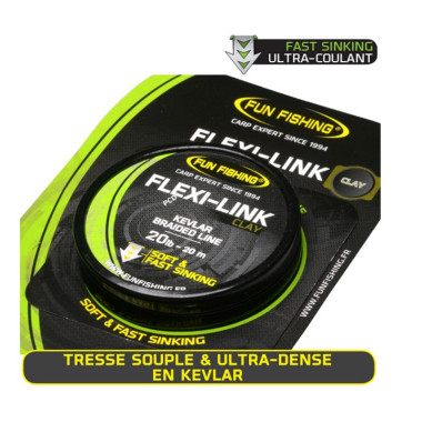 Flexi-link Fun Fishing 20M Clay