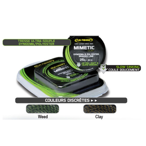 Mimetic Fun Fishing 20M Clay