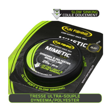 Mimetic Fun Fishing 20M Clay