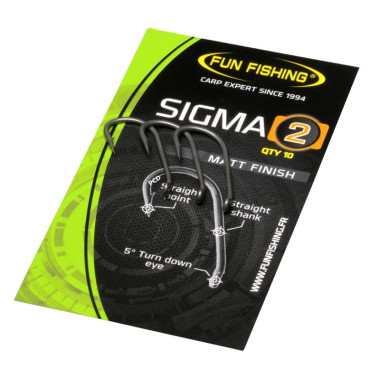 Hameçons téflonnés Fun Fishing Sigma Séries Par 10