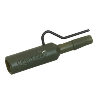 Pack Fun Fishing Lead Clip Metallic Par 8 Vert