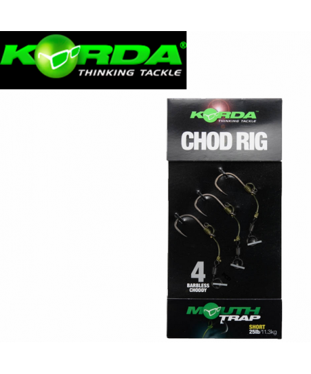 Bas De Ligne Chod Rig Court Barbless Korda Par 3