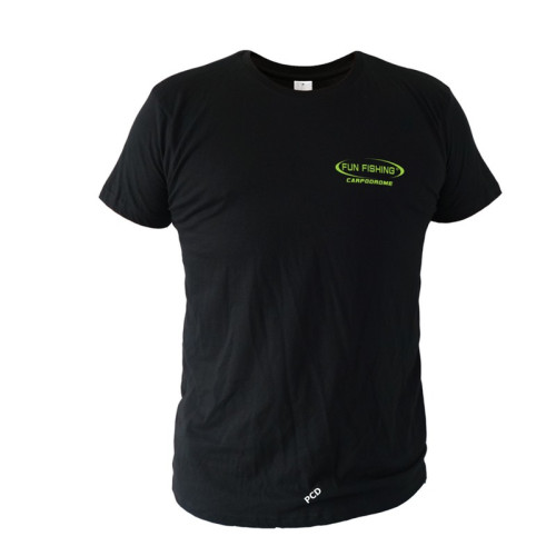 Tee-Shirt Fun Fishing Noir et Vert