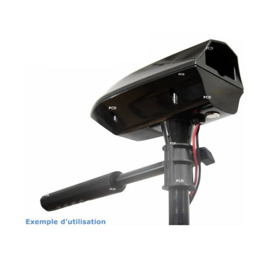 Barre Télescopique Additionnelle Pour Moteur Electrique Black Cat BC 2400 24 Lbs