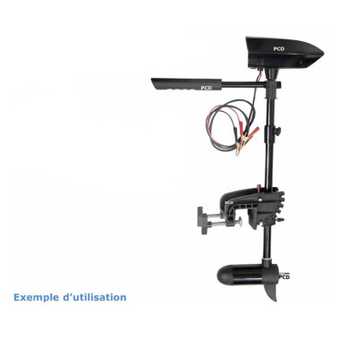 Barre Télescopique Additionnelle Pour Moteur Electrique Black Cat BC 2400 24 Lbs