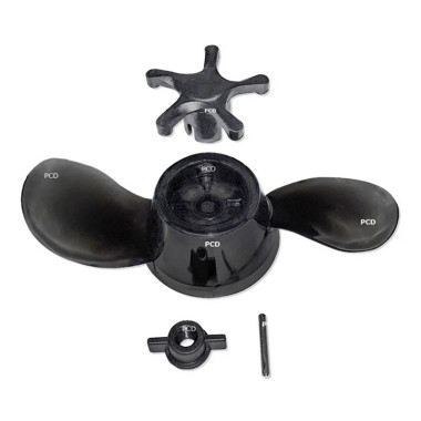 Kit Hélice Pour Moteur Electrique Rhino VX18, VX24, BC2400 Et Cobold