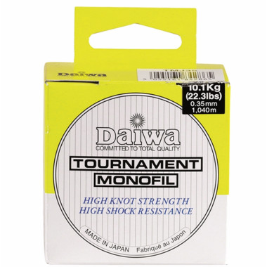 Nylon Daiwa Carpe Tournament Monofil Jaune 0.33mm 1150m