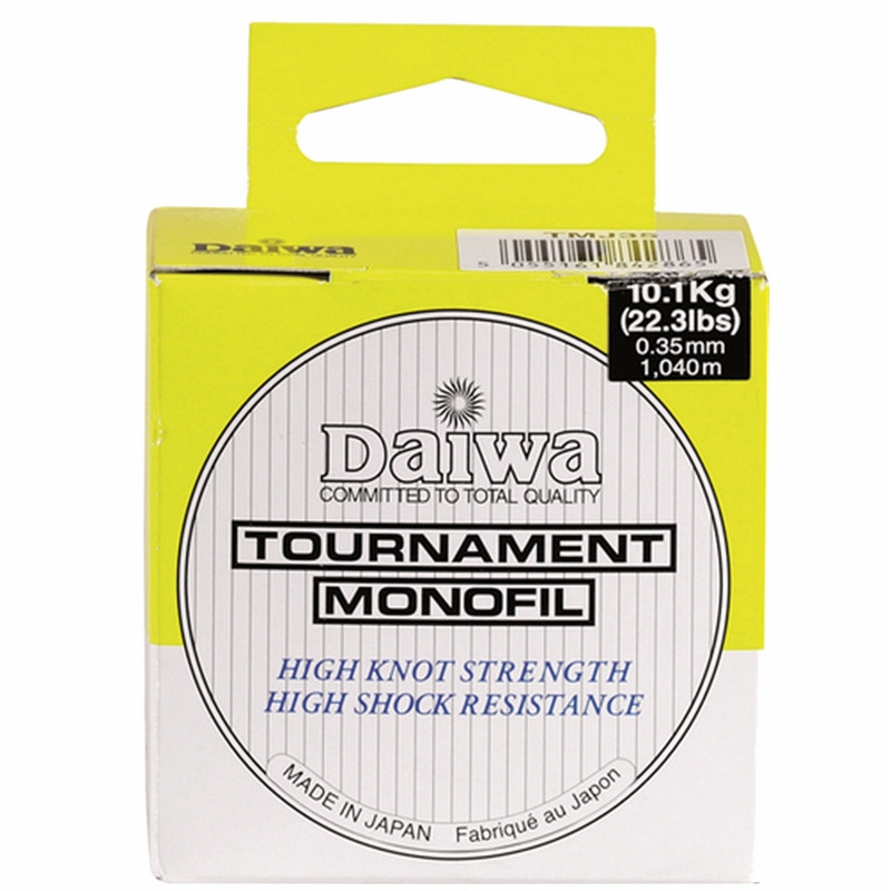Nylon Daiwa Carpe Tournament Monofil Jaune 0.33mm 1150m