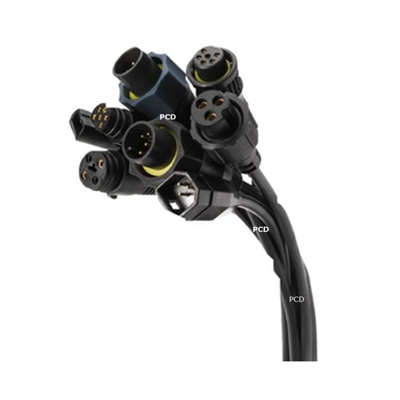 Cable D'adaptation US2 Pour Humminbird 7 Pins Minn Kota