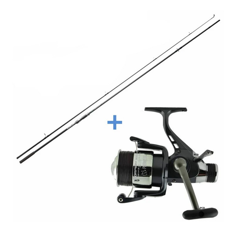 Ensemble Débrayable Crosser Carp Slim 13P 3.5LBS Et Scorpium 6001 FD