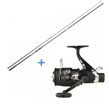 Ensemble Carpe Débrayable Crosser Carp Slim 13P 3.5LBS Et Aka HRS 601FD