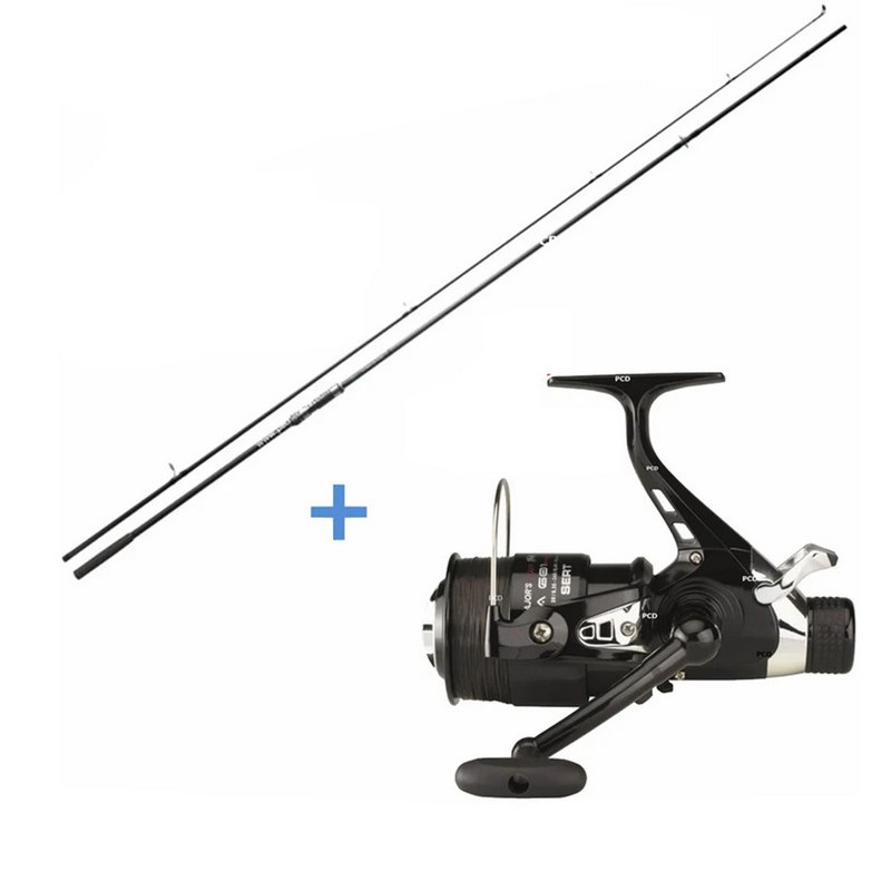 Ensemble Carpe Débrayable Crosser Carp Slim 13P 3.5LBS Et Aka HRS 601FD