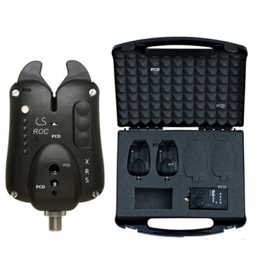Coffret Centrale + 2 Détecteurs CarpSounder Roc XRS Black