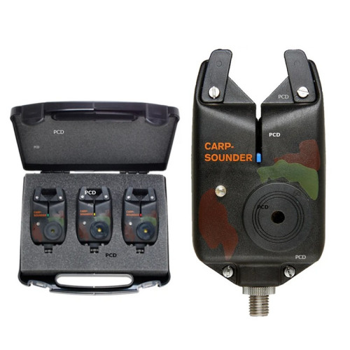 Coffret 3 Détecteurs CarpSounder Basic Camou 3 Coloris