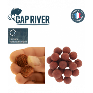 Bouillettes Amorçage Cap River Ail Foie 5KG
