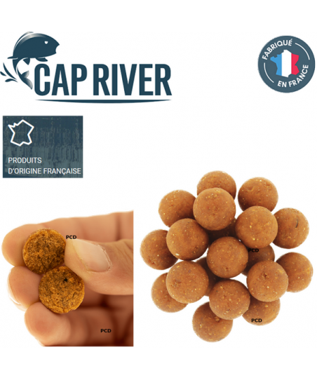 Bouillettes Cap River Pêche Poivre 1KG