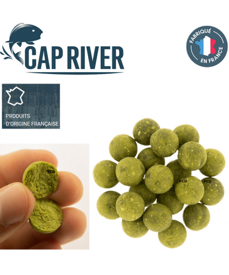 Bouillettes Amorçage Cap River Banane Kiwi 2KG500