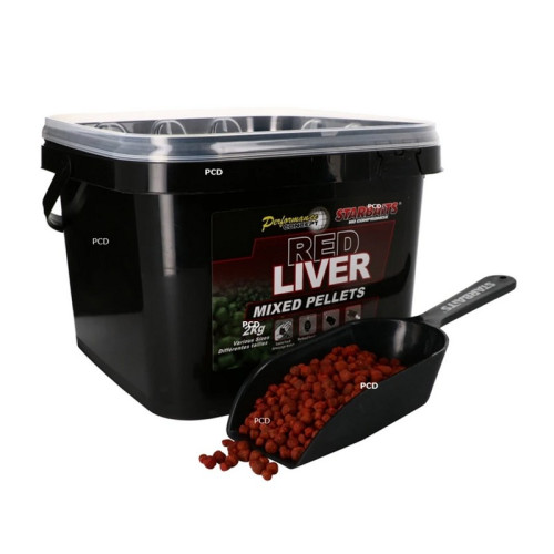 Pellets Starbaits Performance Concept Red Liver Pellets 2KG