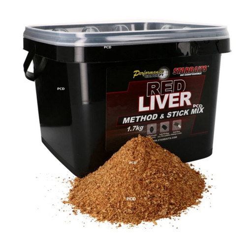 Amorce Starbaits Performance Concept Red Liver Method & Stick Mix 1KG700