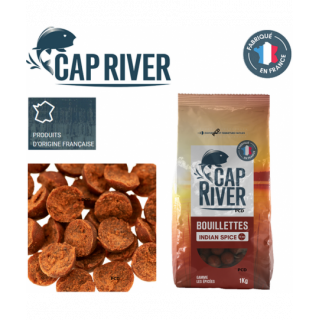 Bouillettes Amorçage Cap River Indian Spice 2KG500