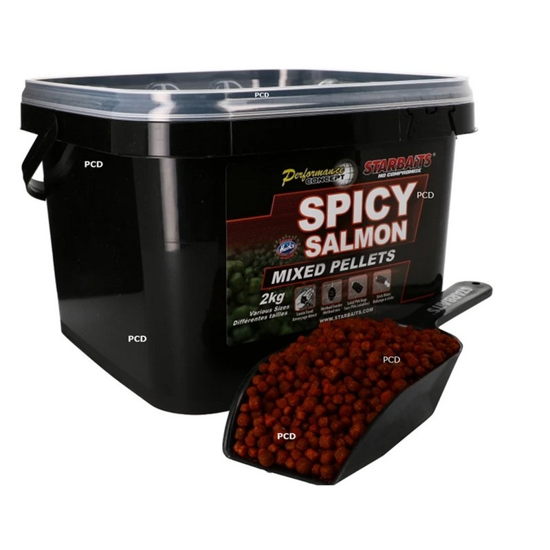 Pellets Starbaits Performance Concept Spicy Salmon Pellets 2KG
