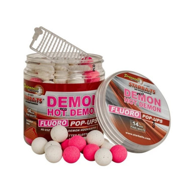 Bouillettes Flottantes Starbaits Performance Concept Demon Hot Demon Bright Pop Up 50g