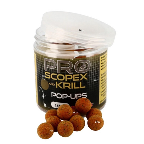 Bouillettes Flottantes Starbaits Probiotic Pro Scopex Krill Pop Up 50G