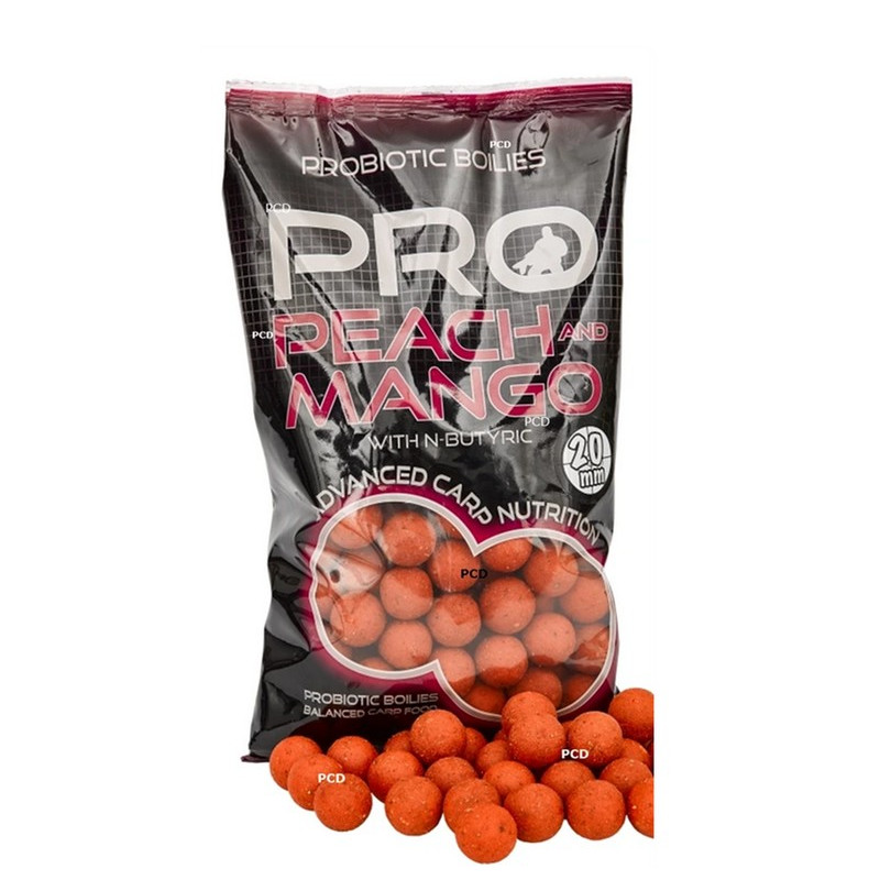 Bouillettes Starbaits Probiotic Pro Peach & Mango 2KG