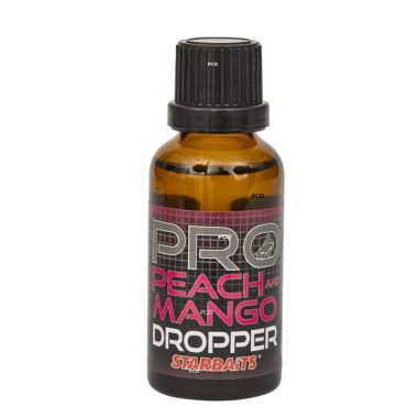 Additif Liquide Starbaits Probiotic Pro Peach & Mango Dropper 30ML