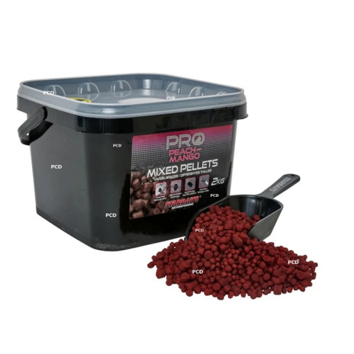 Pellets Starbaits Probiotic Pro Peach & Mango Pellets 2KG