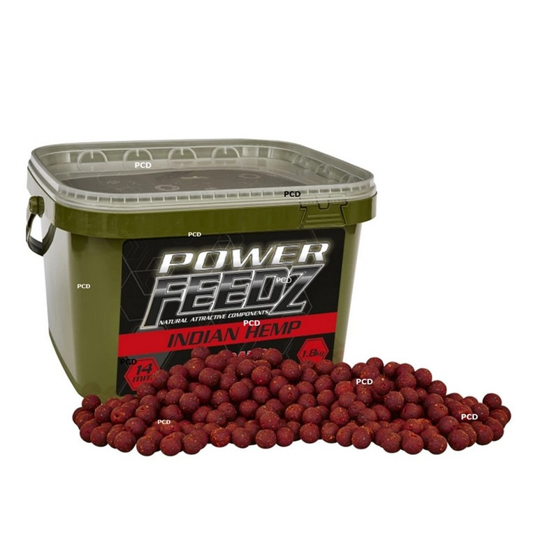 Bouillettes Starbaits Power Feedz Indian Hemp 1KG800