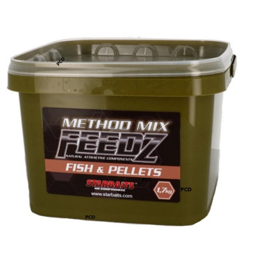 Amorce Starbaits Feedz Method Fish & Pellets 1KG700