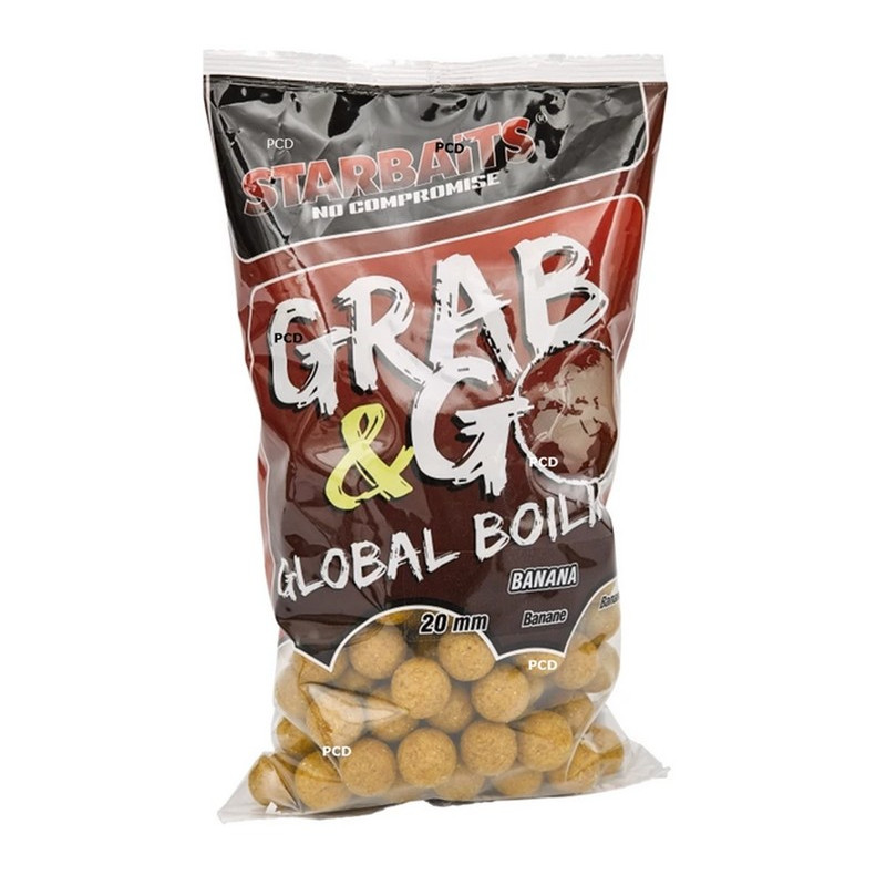 Bouillettes Starbaits Grab & Go Global 1KG Banana Cream