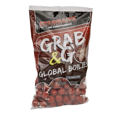 Bouillettes Starbaits Grab & Go Global 1KG Strawberry Jam