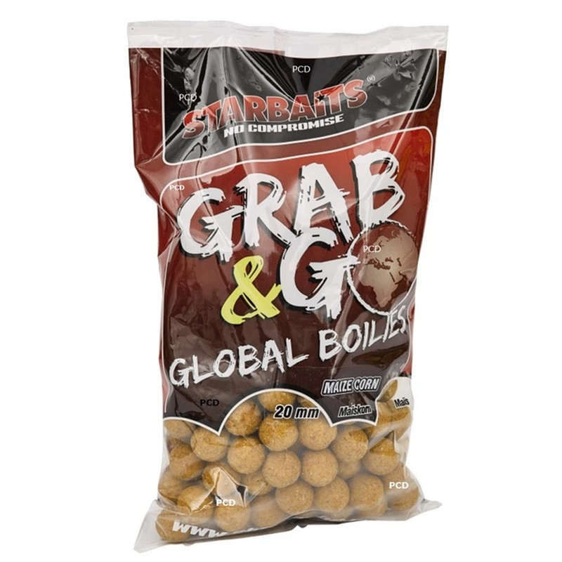 Bouillettes Starbaits Grab & Go Global 1KG Sweet Corn