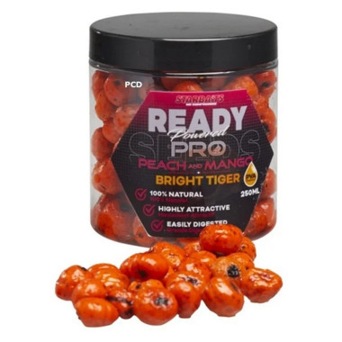 Graines Préparées Starbaits Ready Seeds Pro Bright Tiger Peach Mango 250ML