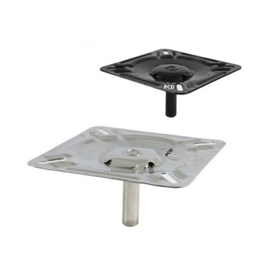 Platine Acier ou Inox Pour Fixation Siège Pike'n Bass