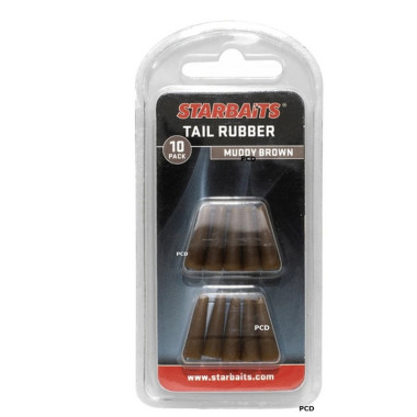 Manchons Starbaits Clip Plombs Tail Rubbers Par 10