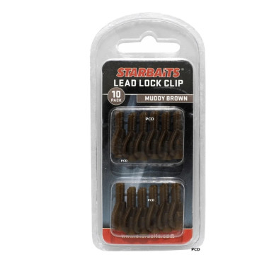 Clip Plomb Starbaits Lead Lock Clip Par 10