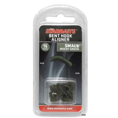 Manchons Souples Starbaits Bent Hook Line Aligner Medium Par 15