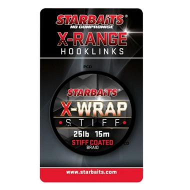 Tresse Starbaits X Wrap Stiff Coated Braid 15M