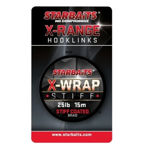 Tresse Starbaits X Wrap Stiff Coated Braid 15M