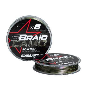 Tresse Carpe Starbaits S Braid Camo X8 300M