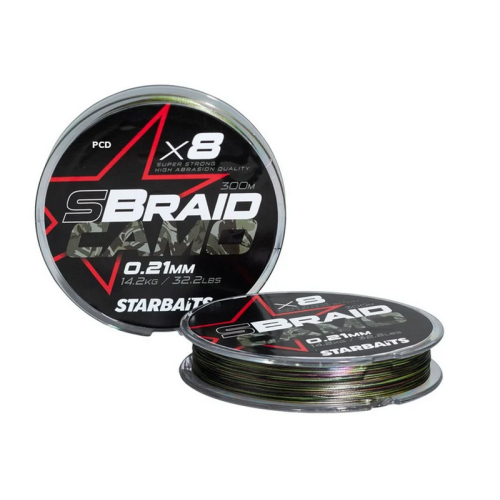 Tresse Carpe Starbaits S Braid Camo X8 300M