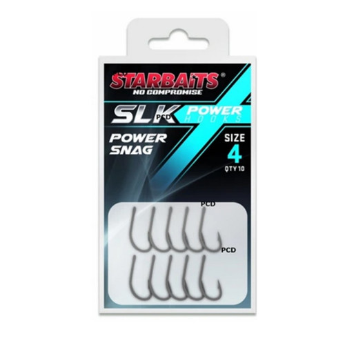Hameçons Starbaits Power Hook PTFE Coated Power Snag Par 10