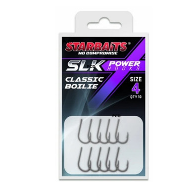 Hameçons Starbaits Power Hook PTFE Coated Classic Boilie Par 10