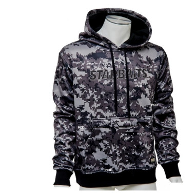Sweat Homme Starbaits Bank Grey Digi Cam Hoodie