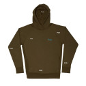 Sweat à Capuche Homme Marron Aqua Products Classic Hoody