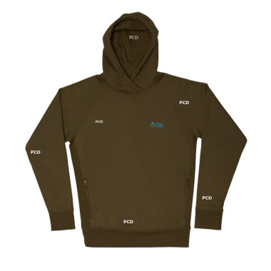Sweat à Capuche Homme Marron Aqua Products Classic Hoody