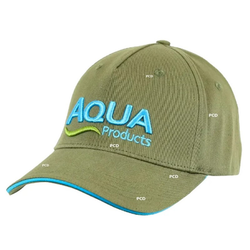 Casquette Homme Verte Aqua Products Flexi Cap